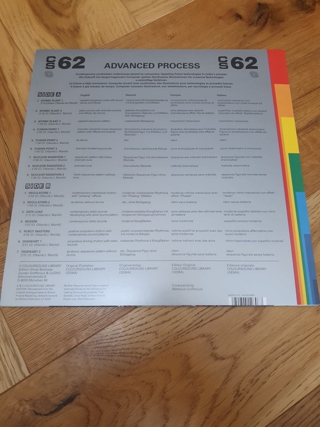 Advanced Process by Otakar Olsanik/Jan Martis (Record, 2023)