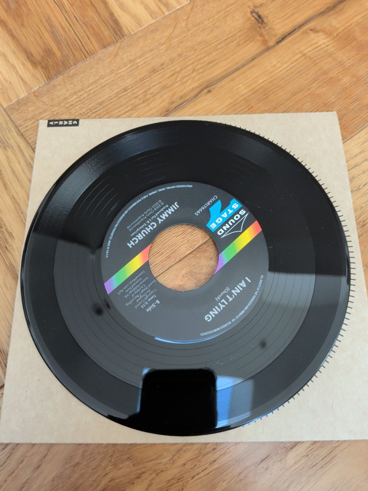Jimmy Church  My Faith in You I Ain't Lyin' VINYL 7" Single 2024