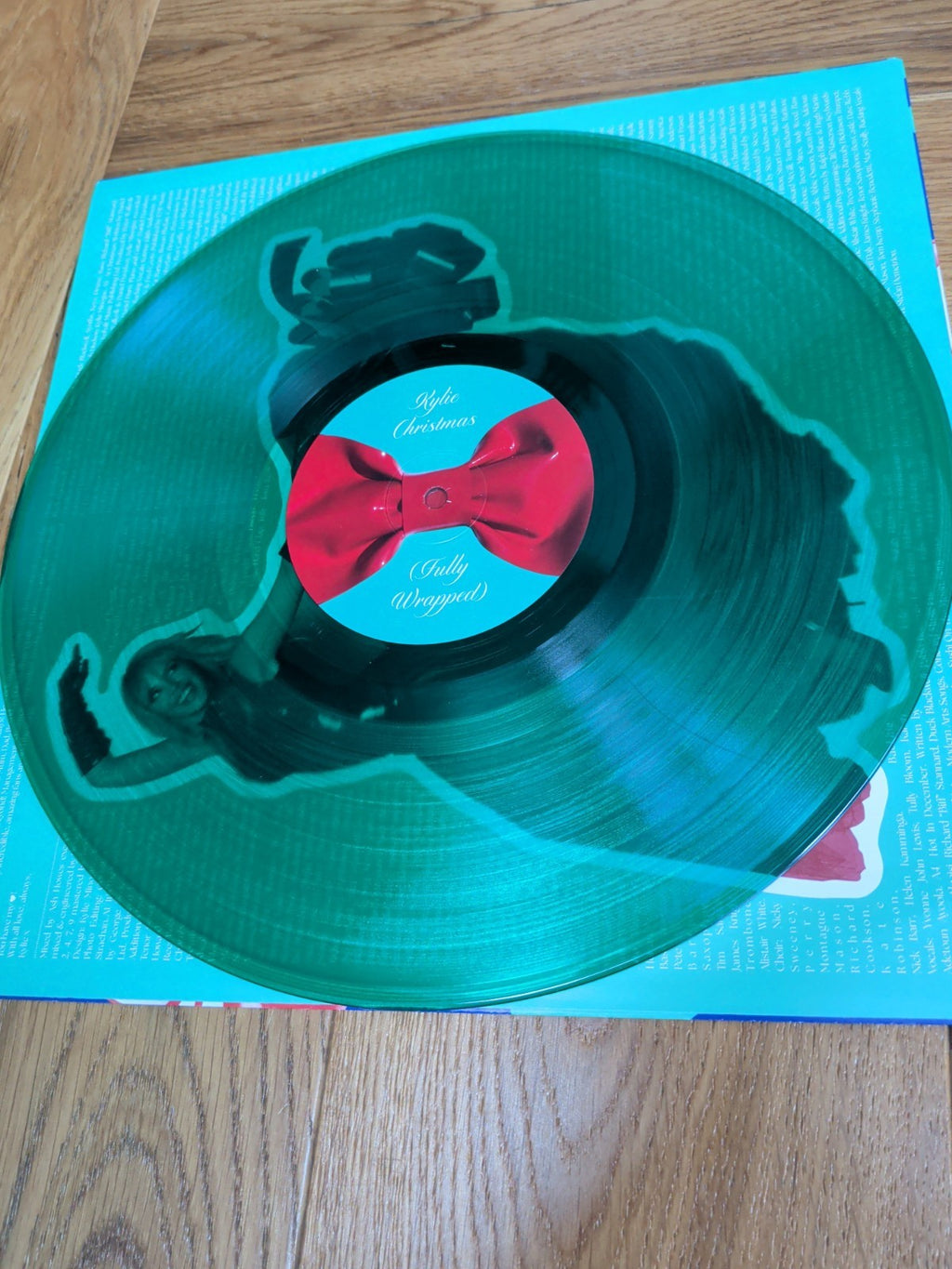 Kylie Minogue Christmas Fully Wrapped LTD Green 12” Vinyl - See Description