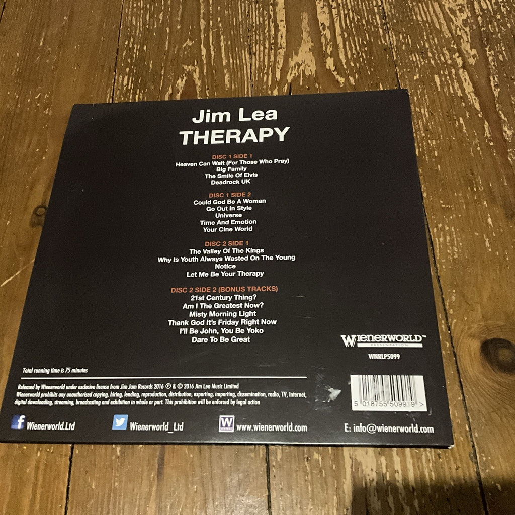 Therapy by Jim Lea (Record, 2017)