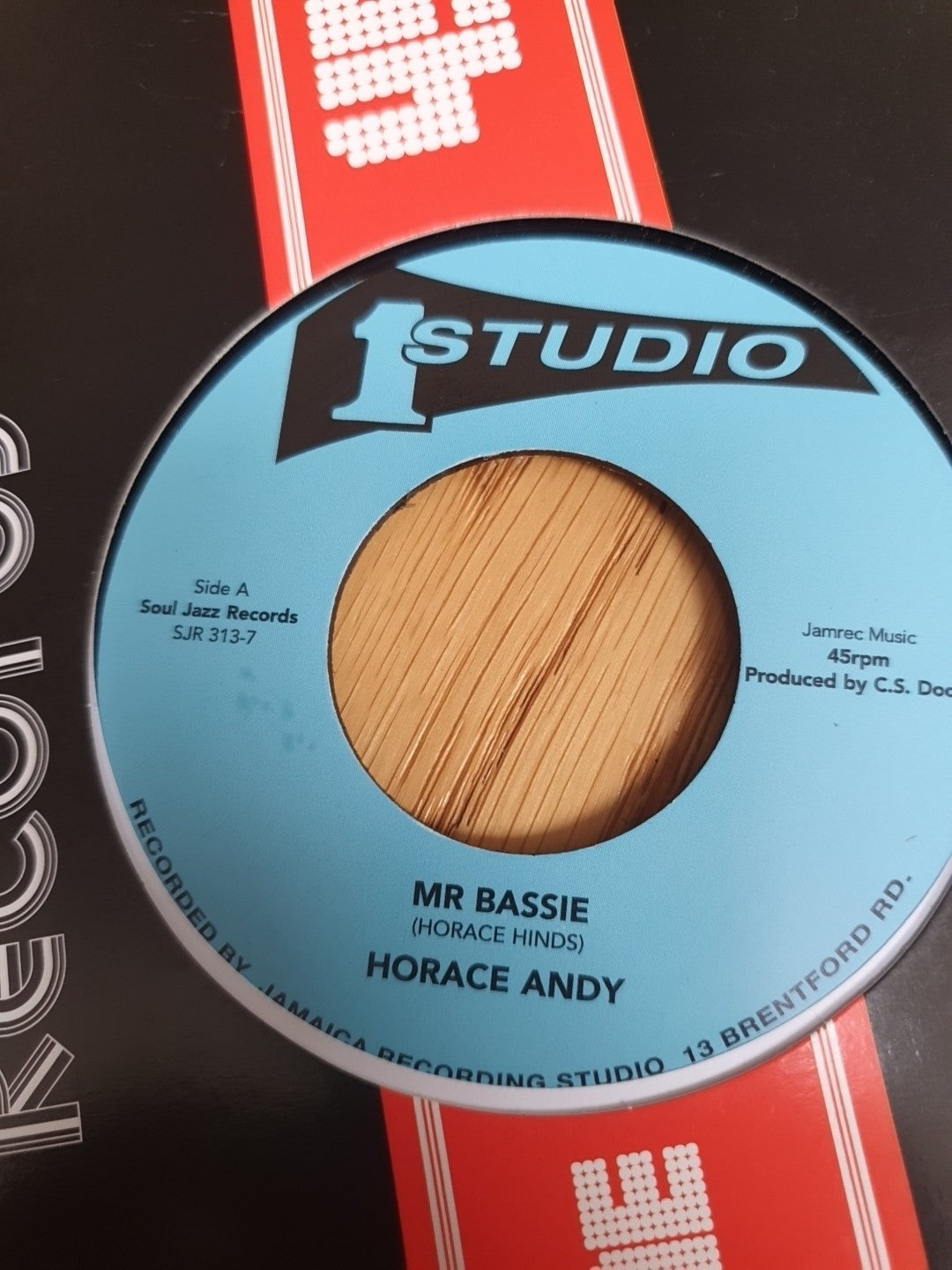Mr. Bassie/Napoleon Solo by Horace Andy/Jackie Mittoo (Record, 2015) Vinyl 7"