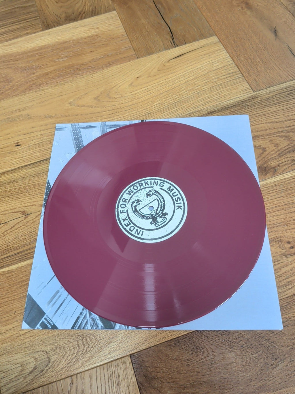 Index for Working Musik Which Direction Goes the Beam LP Red Coloured Vinyl