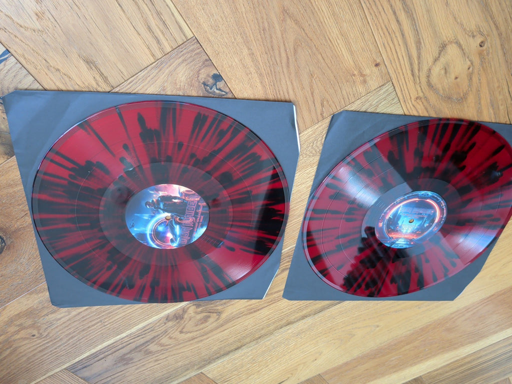 Iron Maiden The Beast Unleashed NYC 1982 Red W/ Black Splatter Vinyl 2Lp
