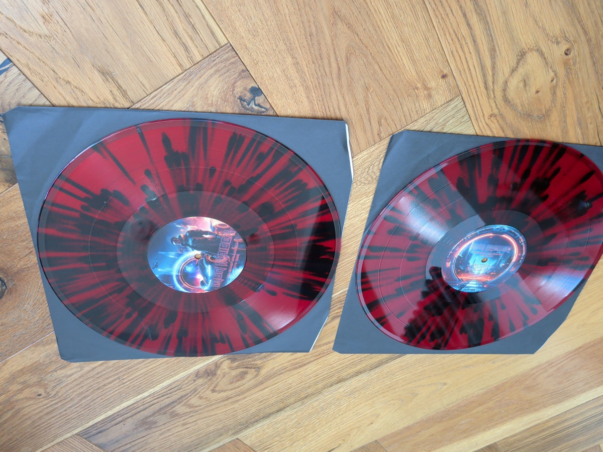 Iron Maiden The Beast Unleashed NYC 1982 Red W/ Black Splatter Vinyl 2Lp