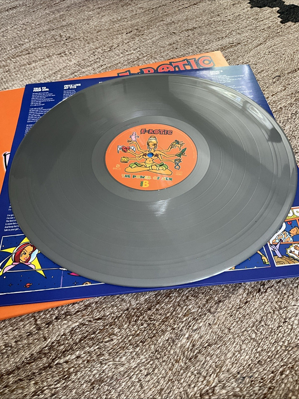 E-Rotic - The Power Of Sex Silver Vinyl Edition (2022 - Reissue)