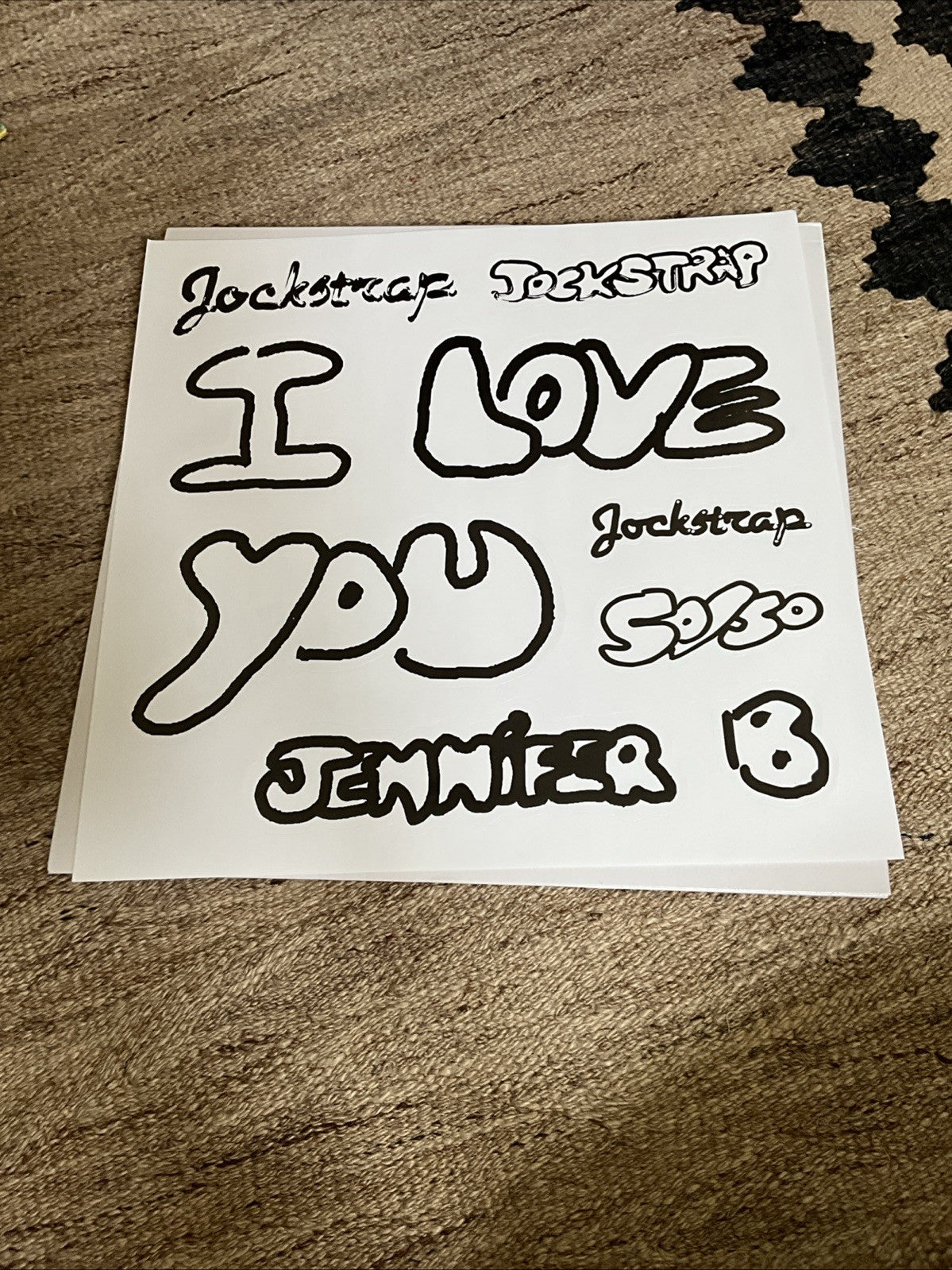 Jockstrap I Love You Jennifer B LP Vinyl RT0329LP