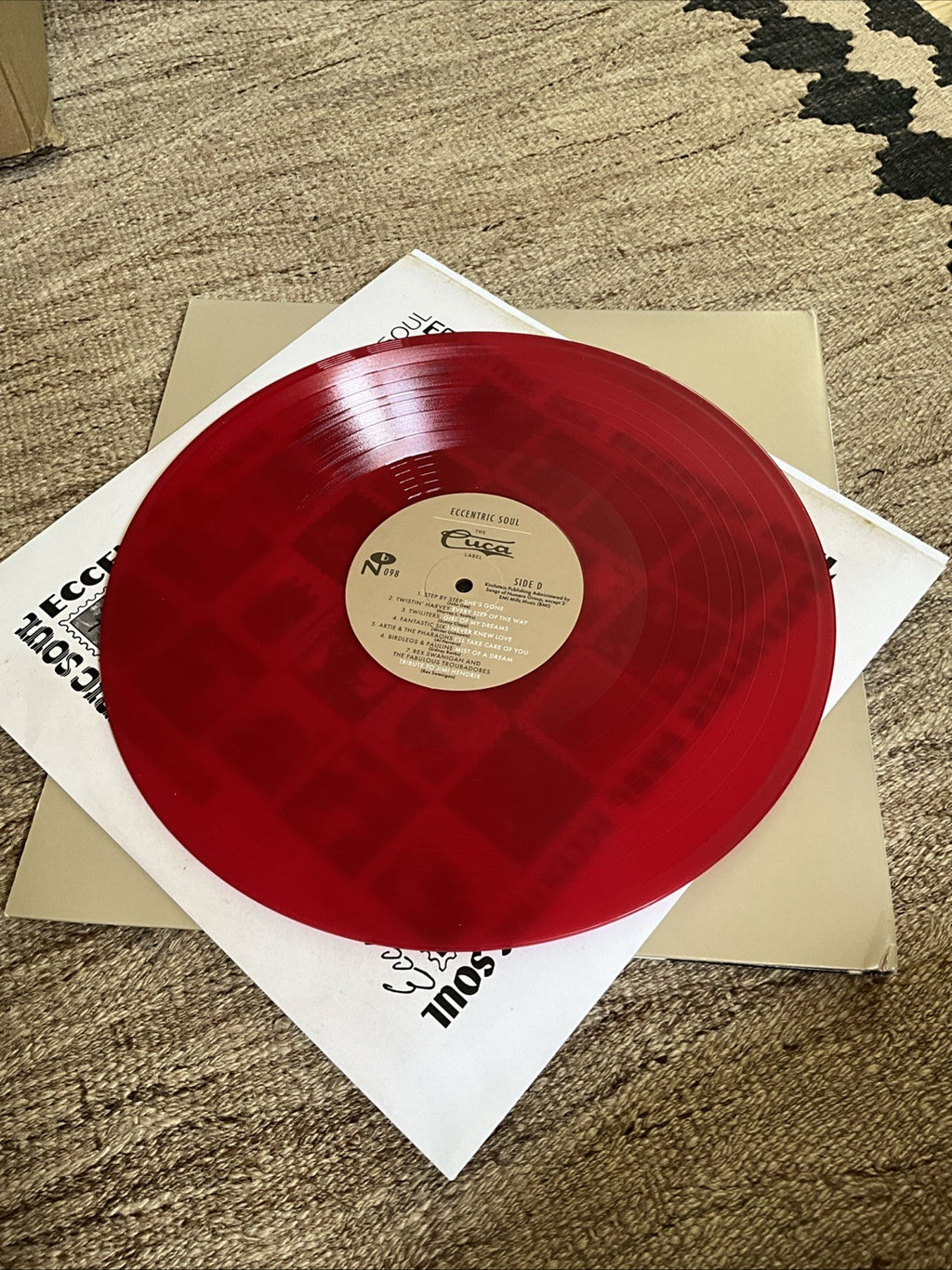 Eccentric Soul Cuca Label Double Opaque Red Vinyl