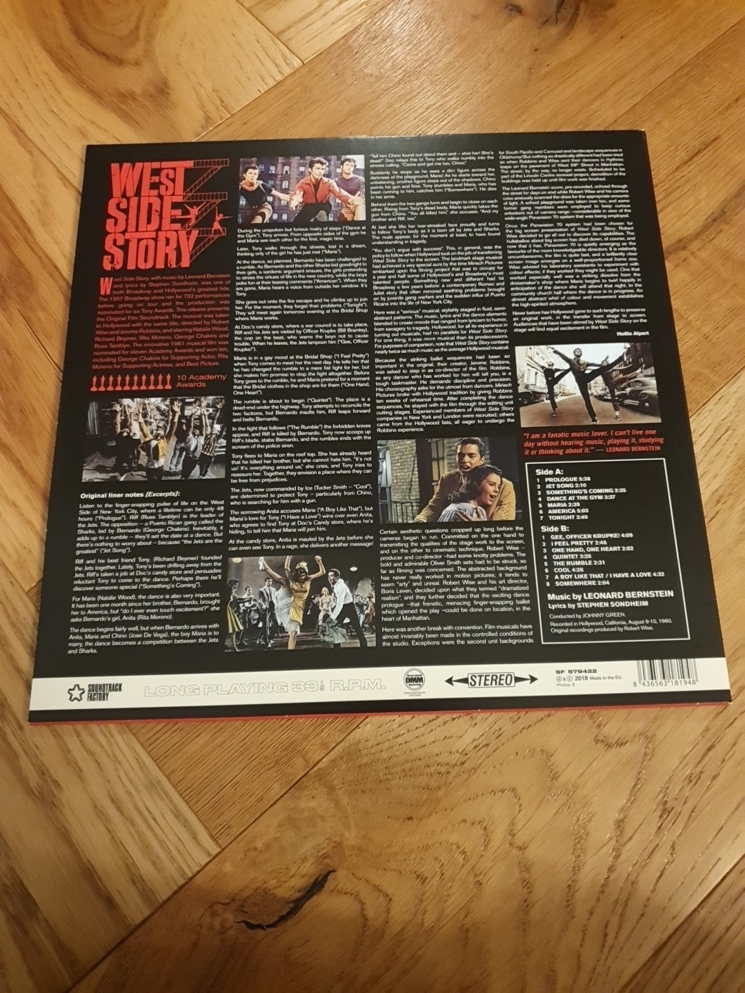 Leonard Bernstein - West Side Story (Original Motion Picture Soundtrack)  