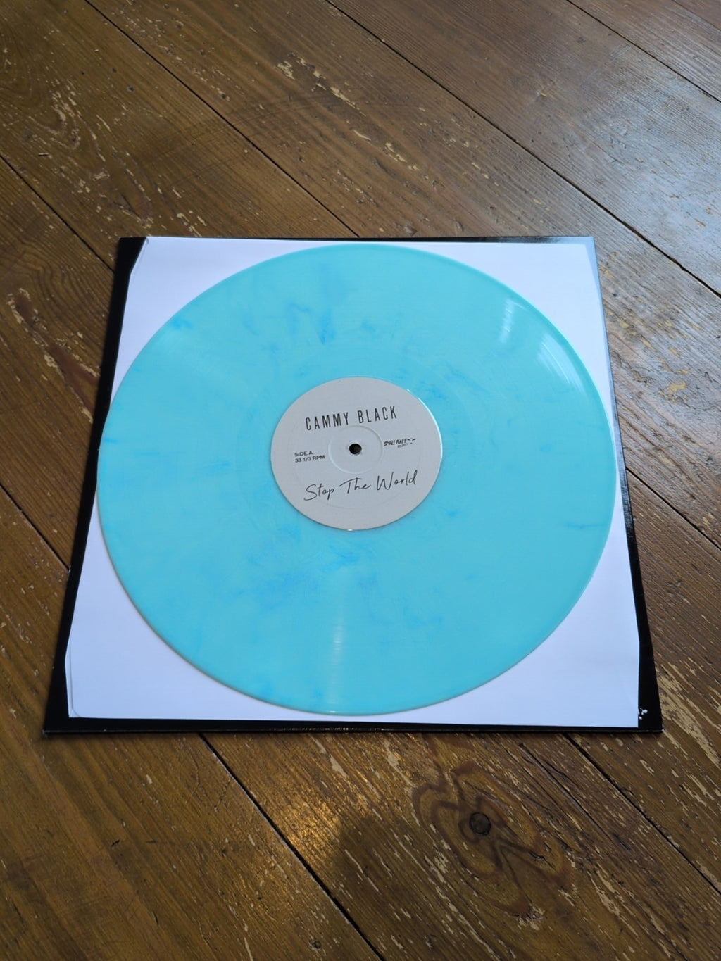 Cammy Black Stop The World Vinyl Signed