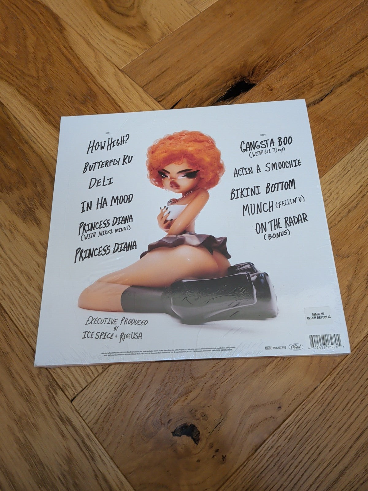 ICE SPICE Like..? Baby Pink Vinyl LP deluxe Edition Record