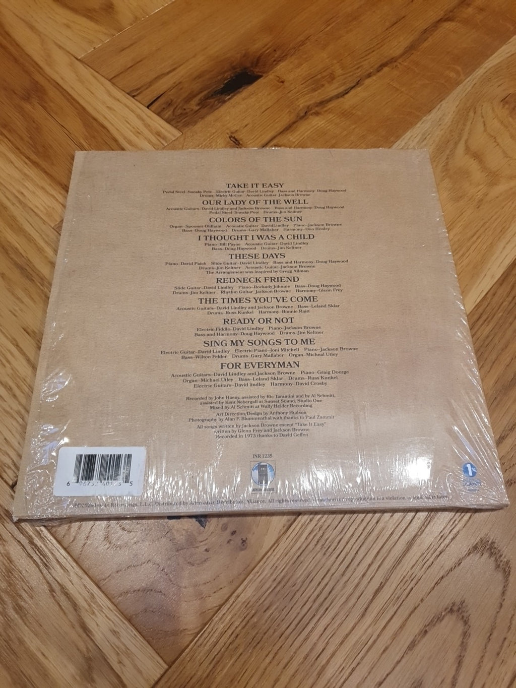Jackson Browne : For Everyman VINYL 12" Remastered Album (2024) 