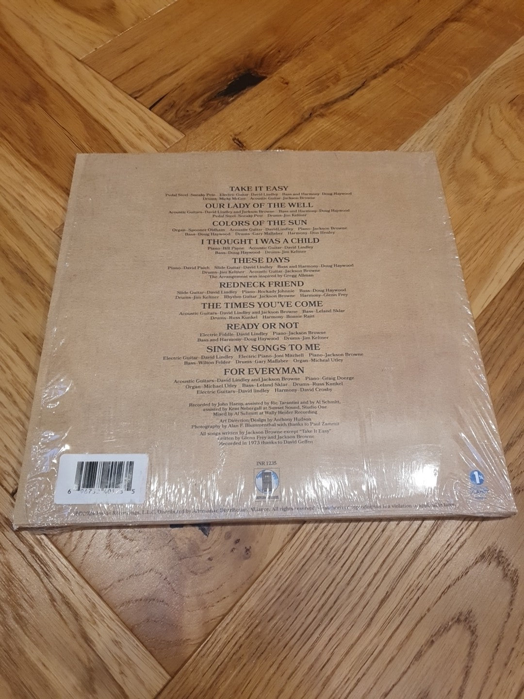 Jackson Browne : For Everyman VINYL 12" Remastered Album (2024) 