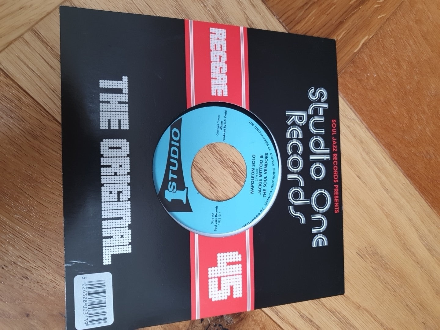 Mr. Bassie/Napoleon Solo by Horace Andy/Jackie Mittoo (Record, 2015) Vinyl 7"