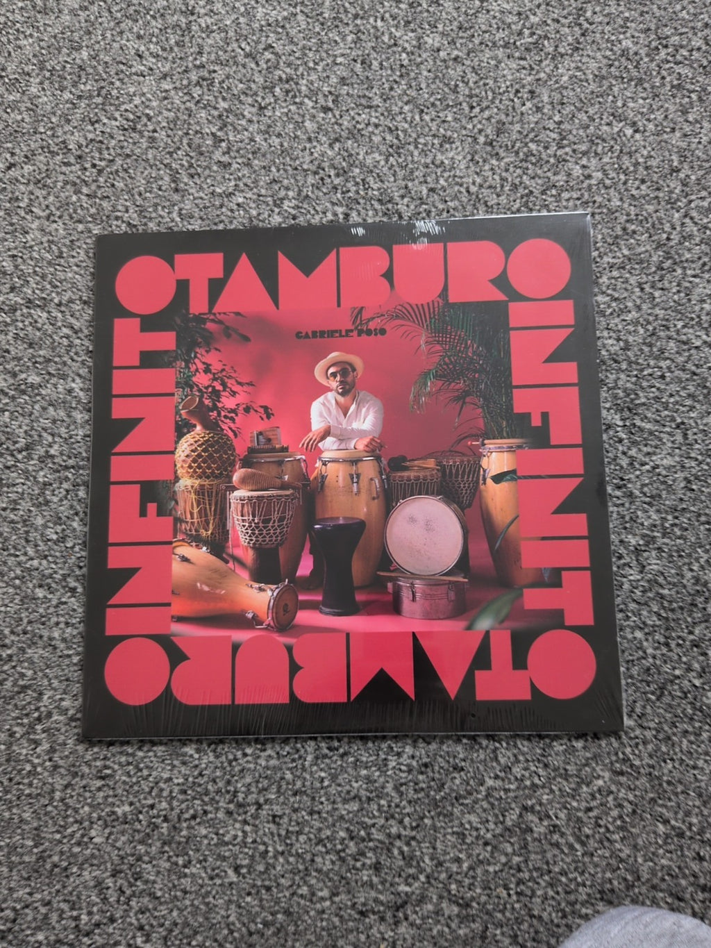 Tamburo Infinito by Gabriele Poso (Record, 2021) Sealed
