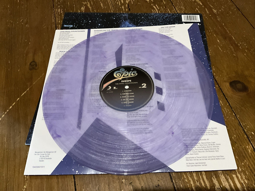 Final Countdown [Light Purple Vinyl] by Europe (Record, 2020)