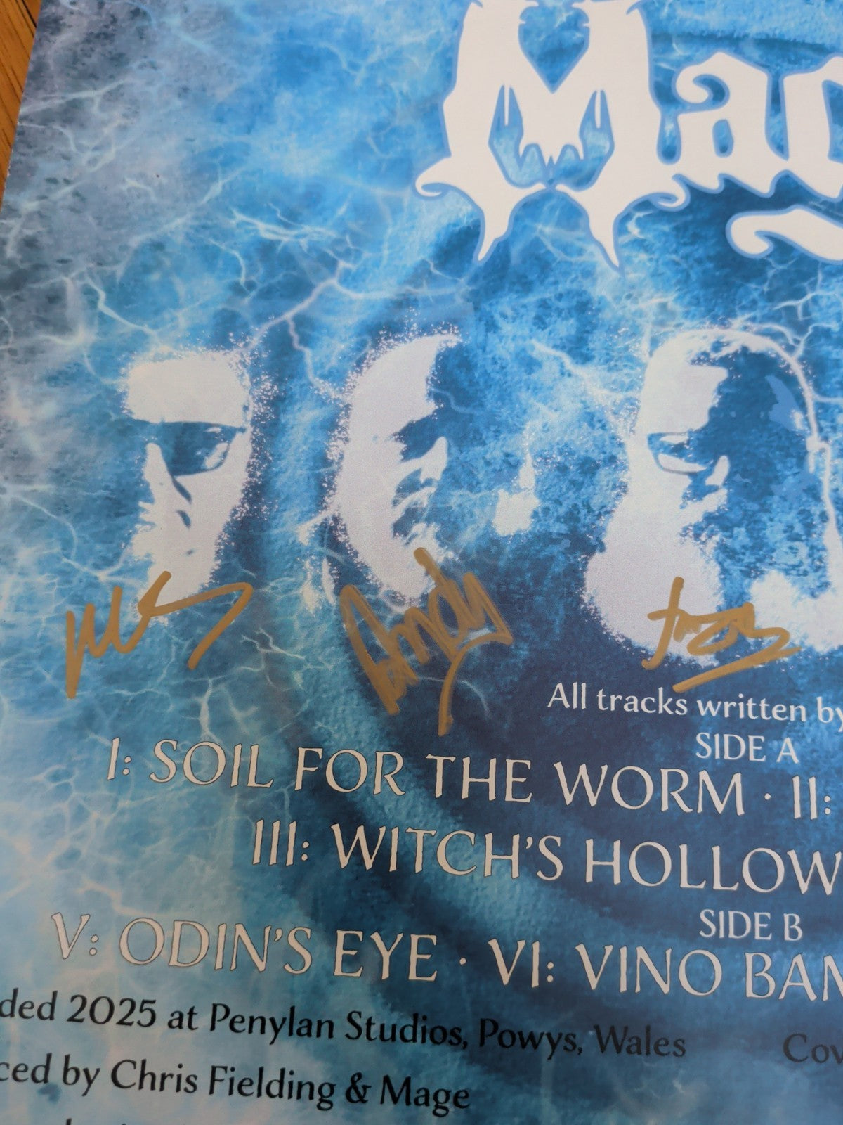 Mage  Hymns For The Afterlife LP  Signed Coloured Vinyl - See Description