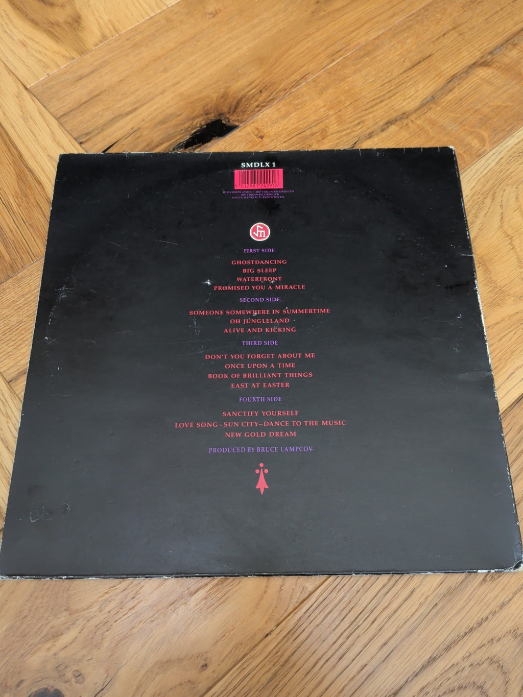Simple Minds  Live In The City Of Light Vinyl LP X 2 Gatefold Record 1986
