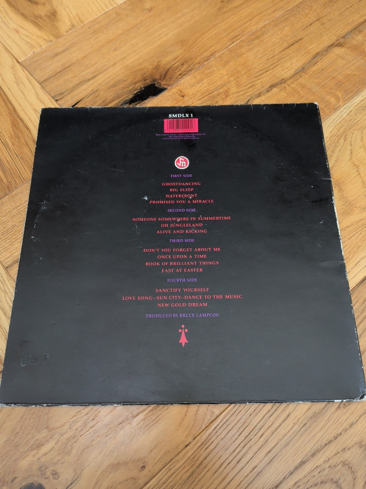 Simple Minds  Live In The City Of Light Vinyl LP X 2 Gatefold Record 1986
