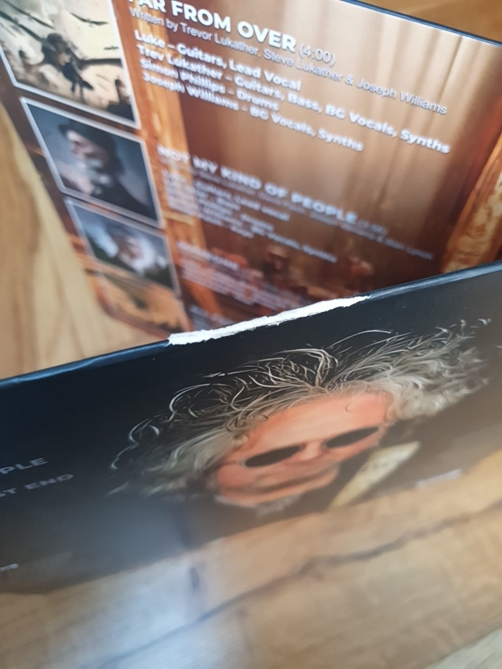 Steve Lukather Bridges LP Album vinyl record 2023 (Toto) 	on The Players Club