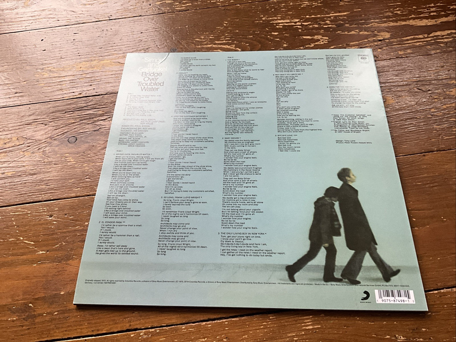 Bridge over Troubled Water by Simon and & Garfunkel Record 2018 LP