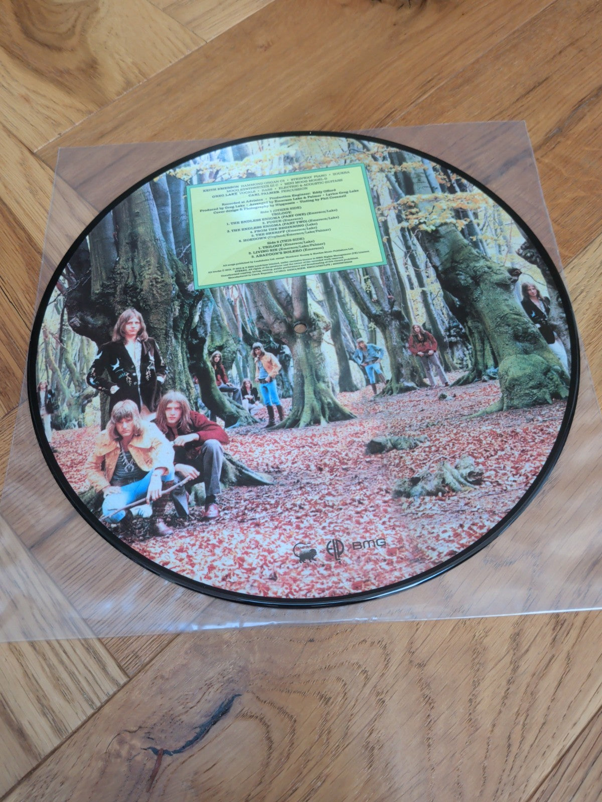 Emerson Lake And Palmer Trilogy 50th Anniversary Picture Disc LP Album