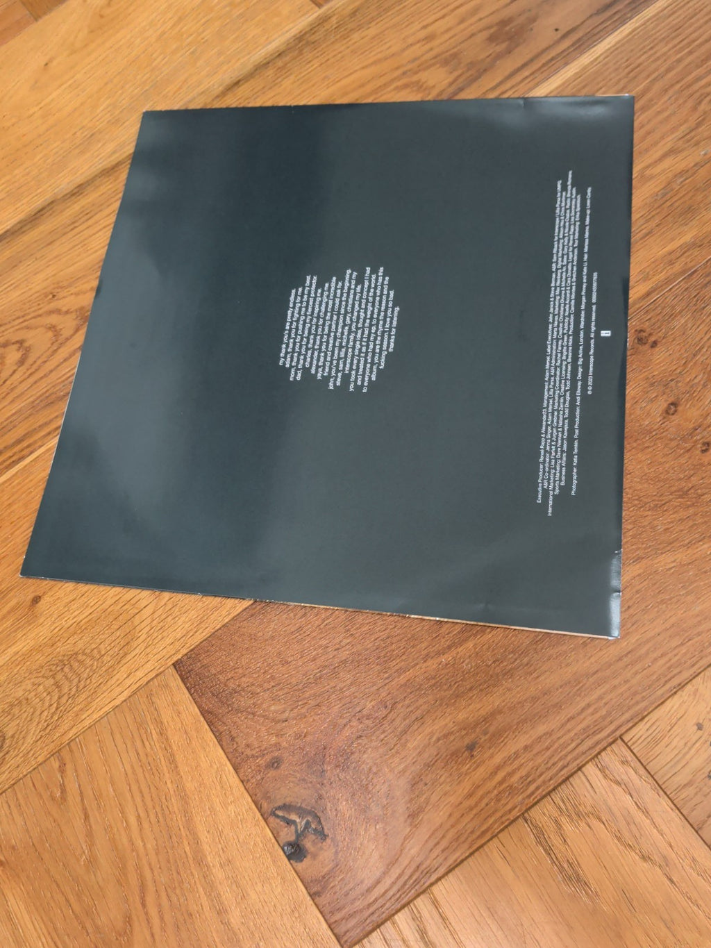 RAPP Renee Snow Angel Vinyl gatefold translucent black ice vinyl LP Album