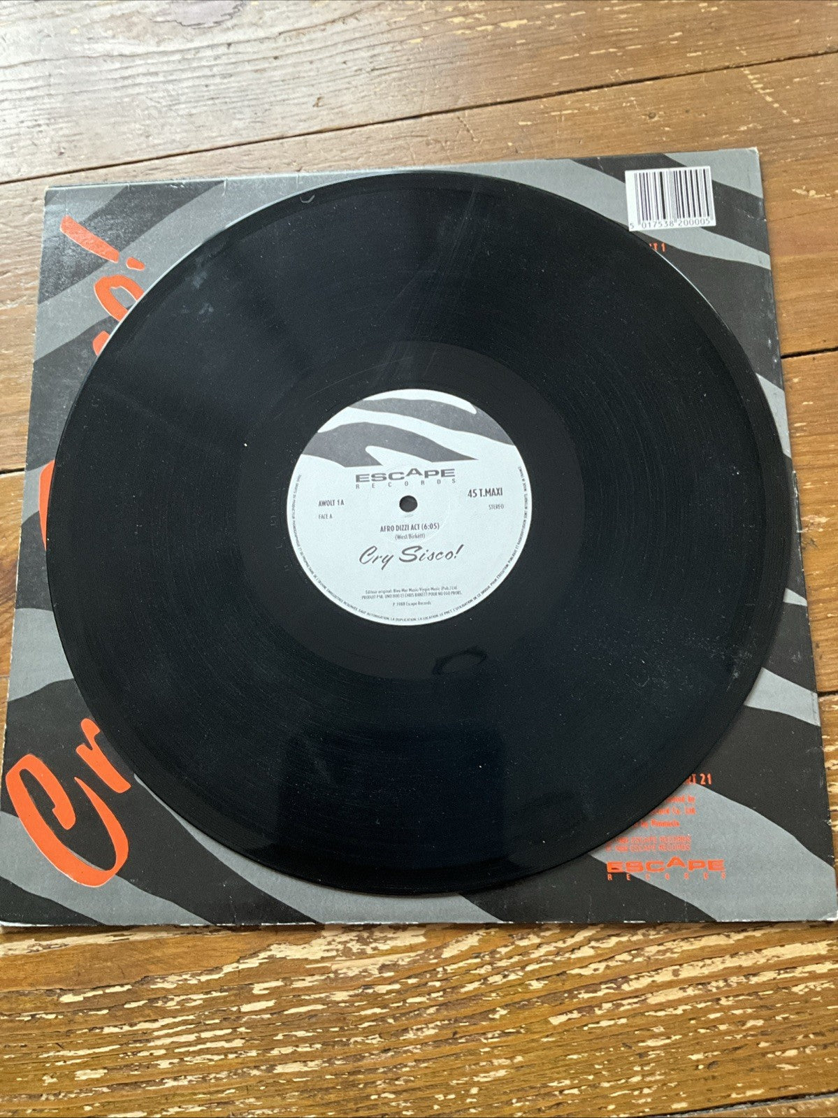 CRY SISCO! - “AFRO DIZZI ACT”  12” Vinyl