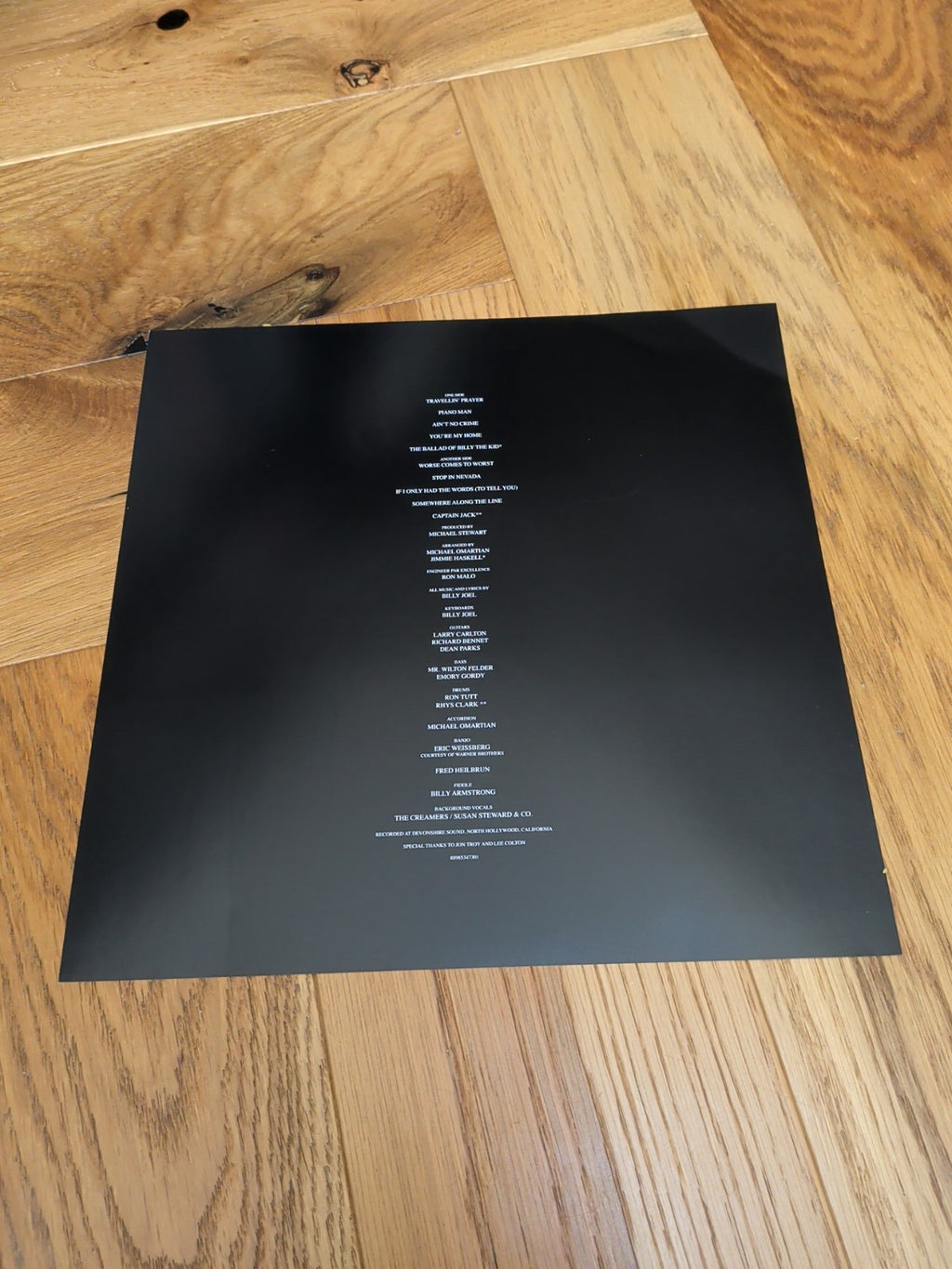 Piano Man by Billy Joel Record 2016 Vinyl LP Reissue