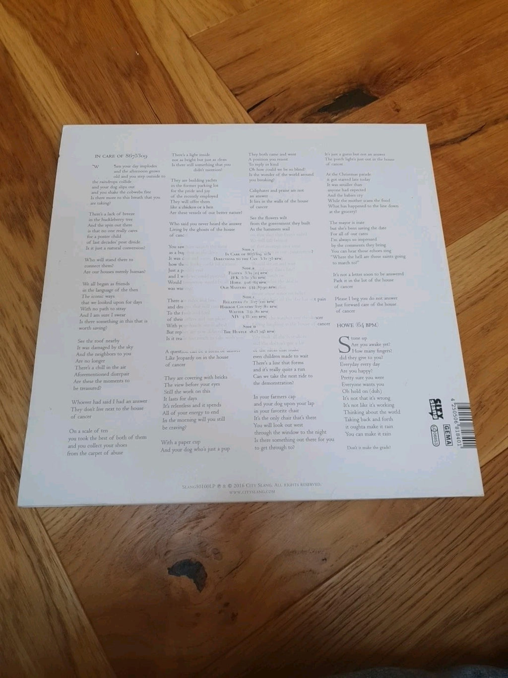 Flotus by Lambchop (Record, 2016)