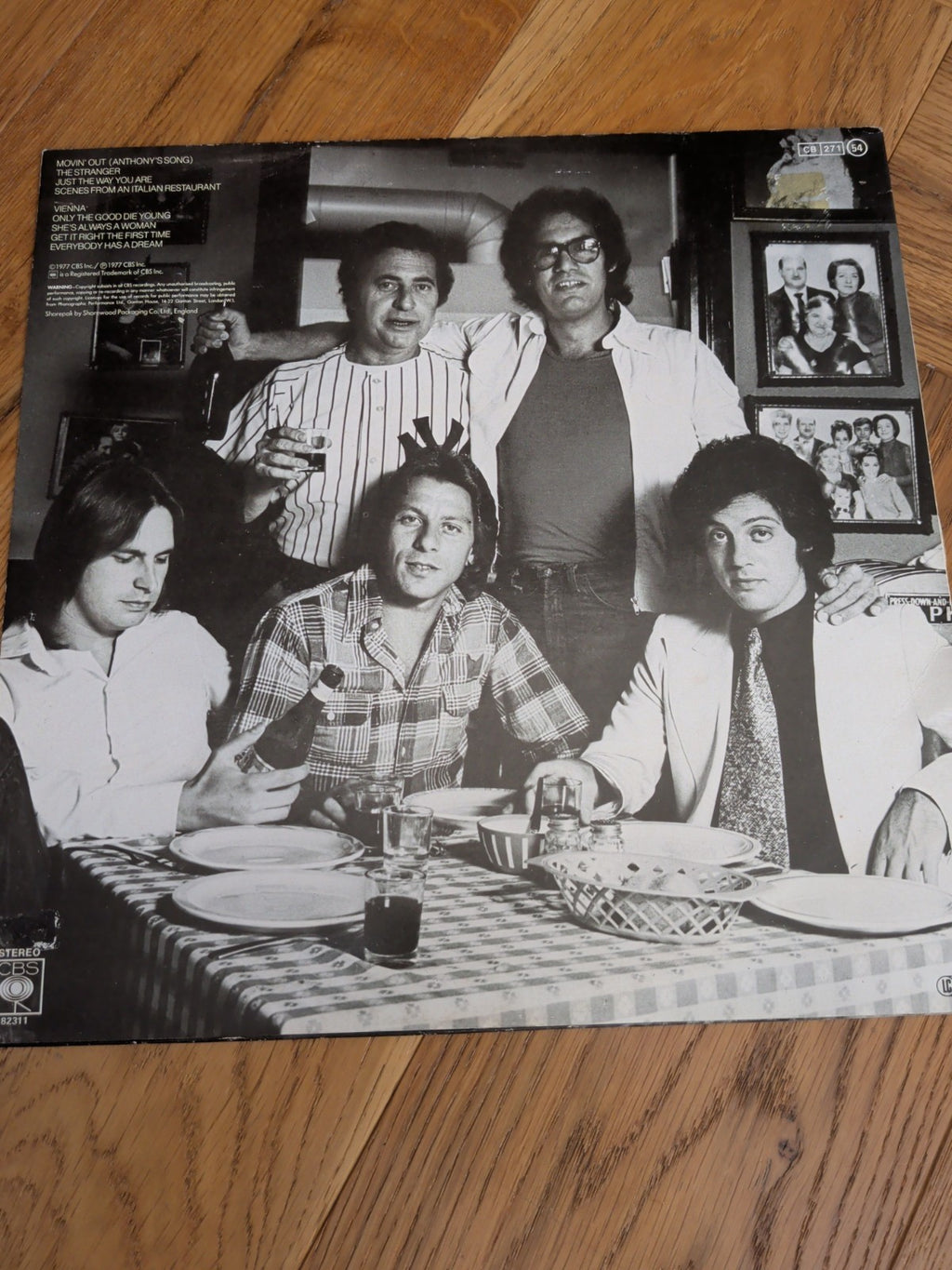 Billy Joel The Stranger Vinyl Lp