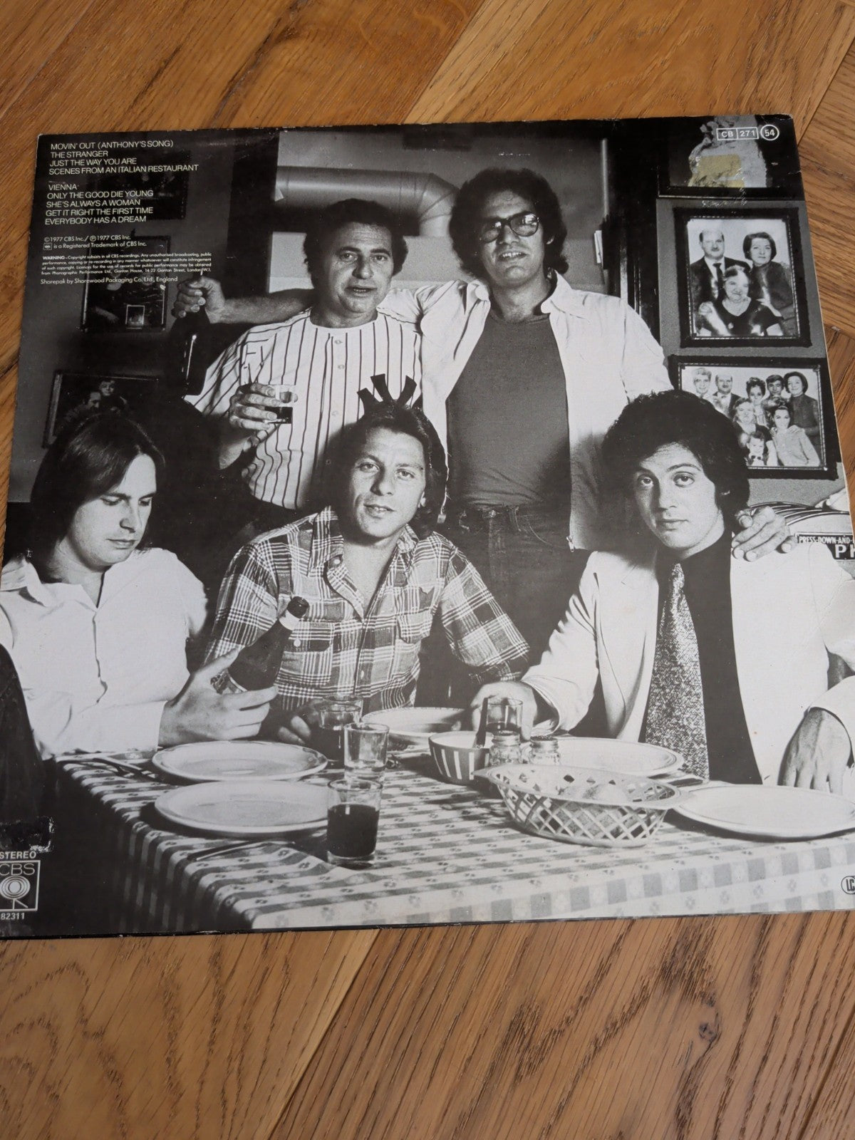 Billy Joel The Stranger Vinyl Lp