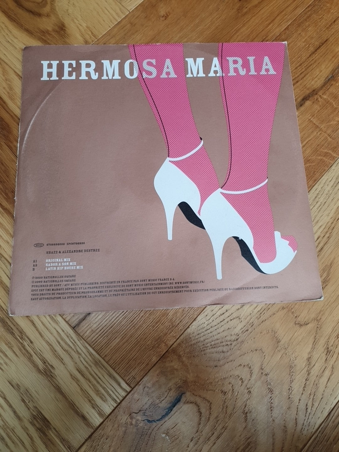 Shazz & Alexandre Destrez ‎– Hermosa Maria   12" Maxi   Vinyl 