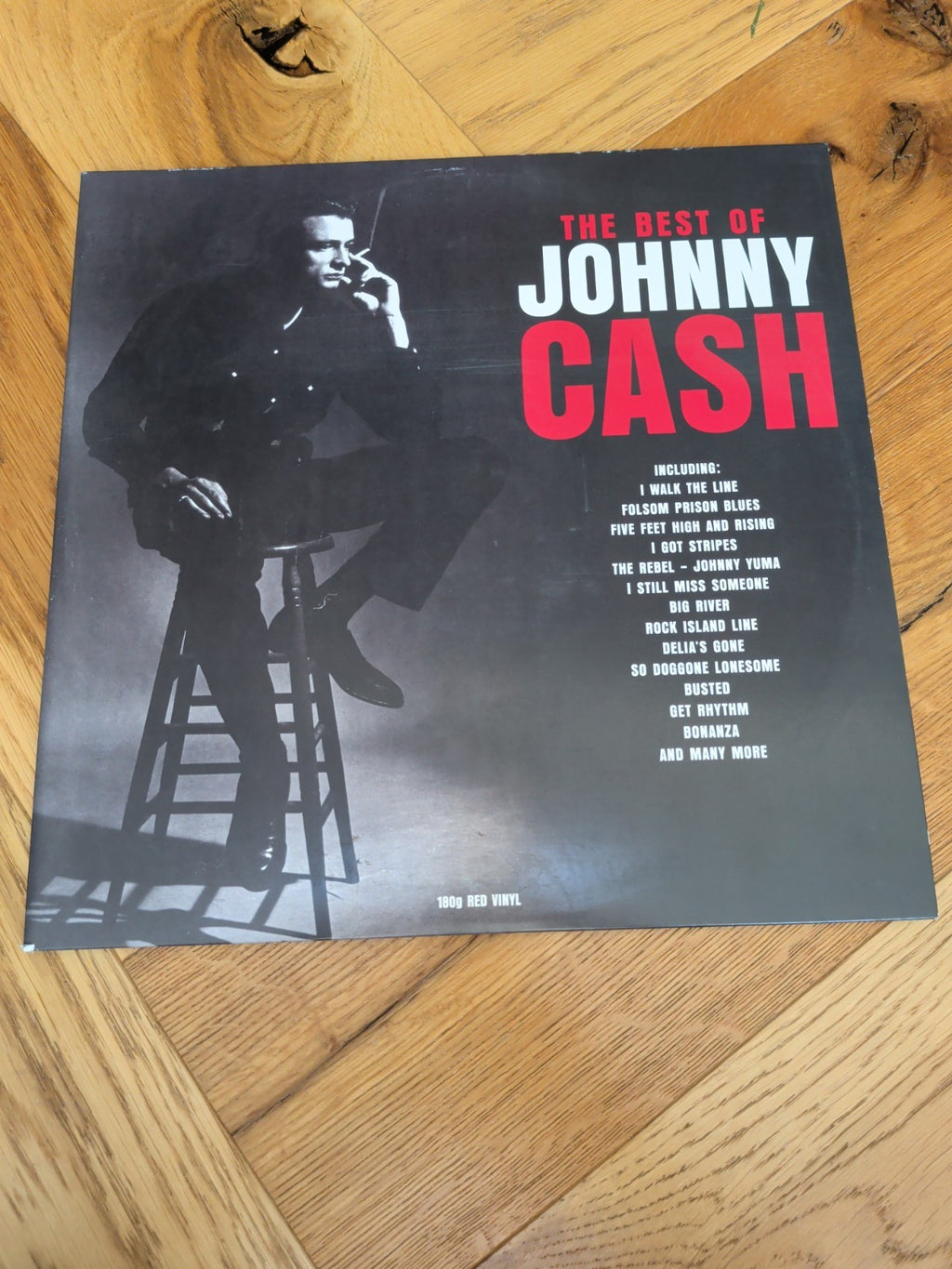 Best of Johnny Cash  2017 Red Coloured Vinyl LP X 2. See Description