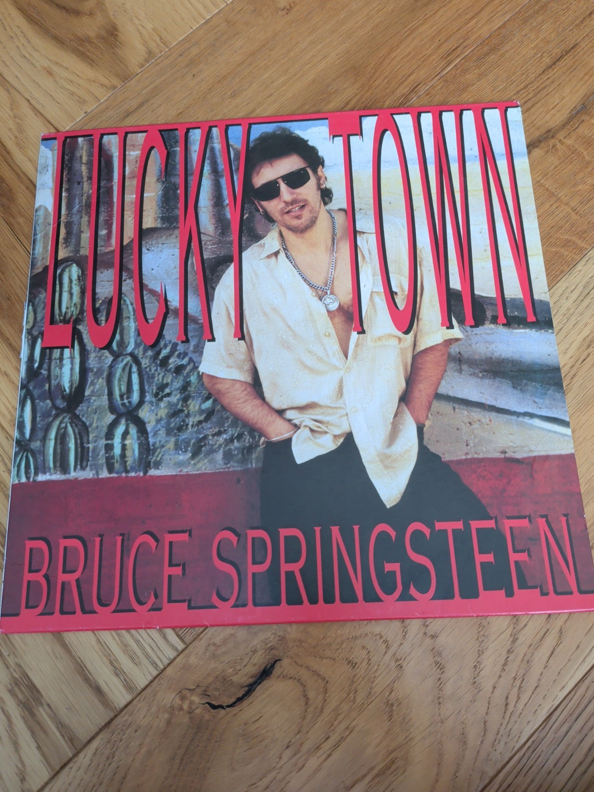 Lucky Town by Bruce Springsteen Record 2018 Vinyl LP
