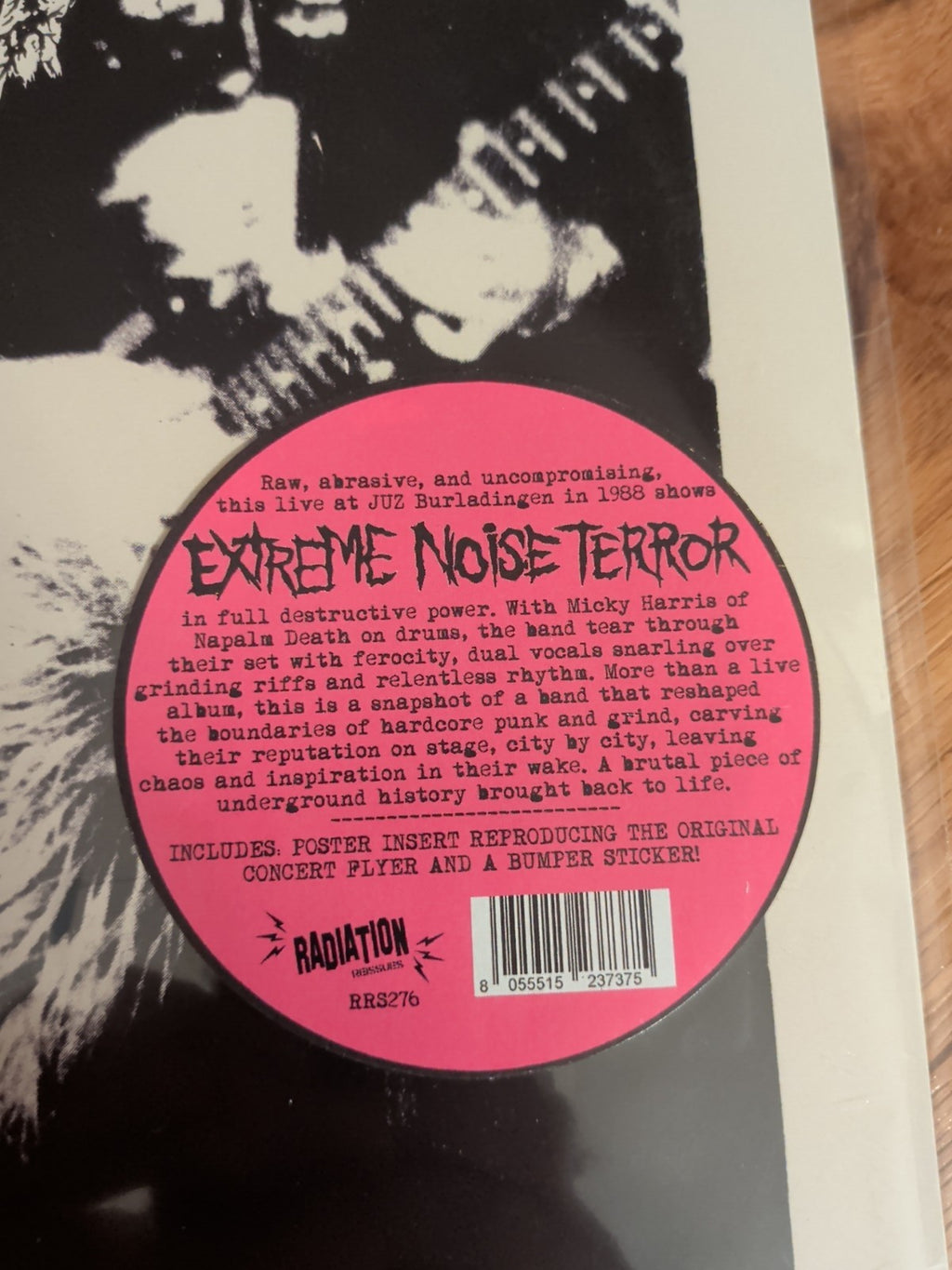 Extreme Noise Terror  Burladingen 1988 VINYL 12" Album 2026