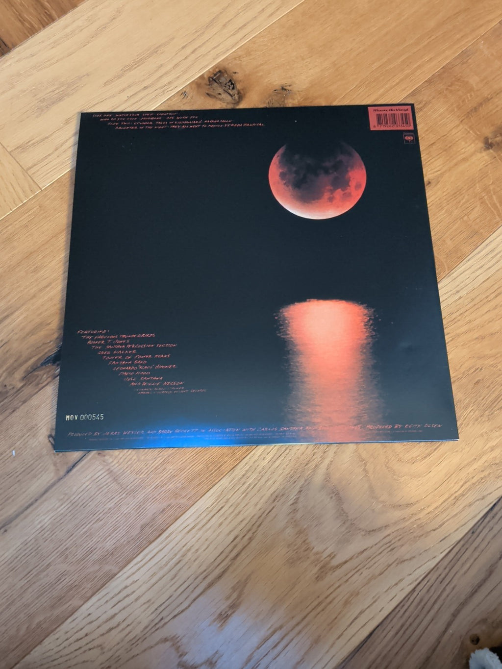 Santana Havana Moon VINYL 12" Album Coloured Vinyl 2023