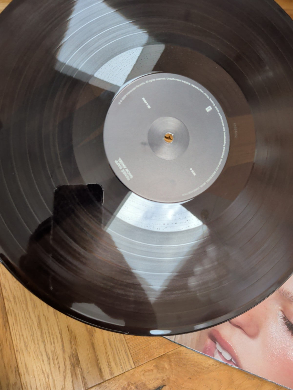 RAPP Renee Snow Angel Vinyl gatefold translucent black ice vinyl LP Album