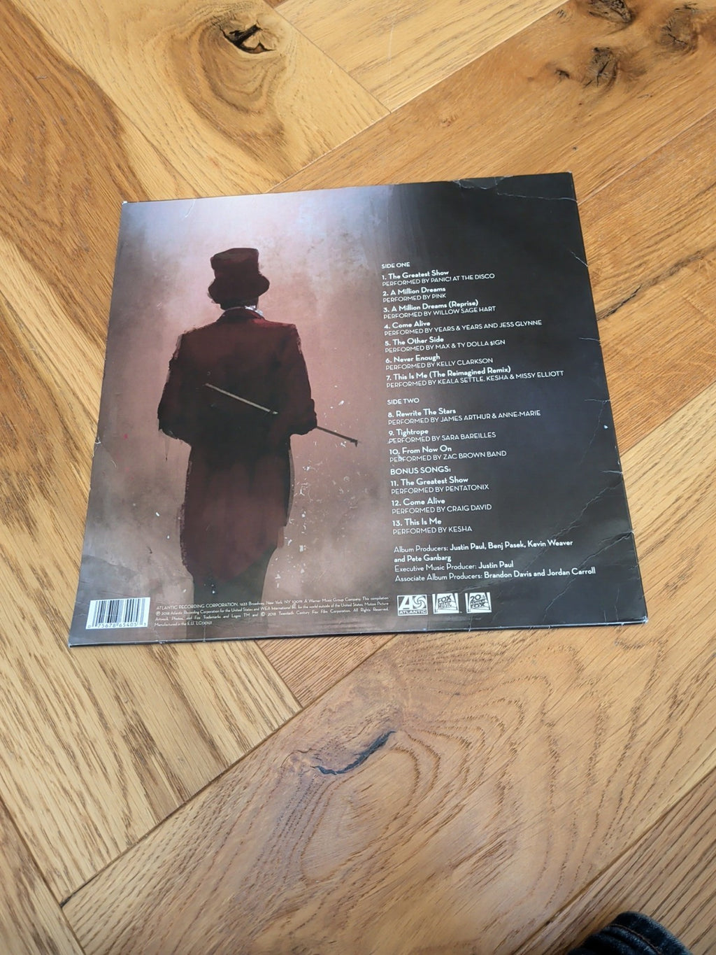 Greatest ShowmannReimagined by Various Artists Record 2019 Vinyl LP Record