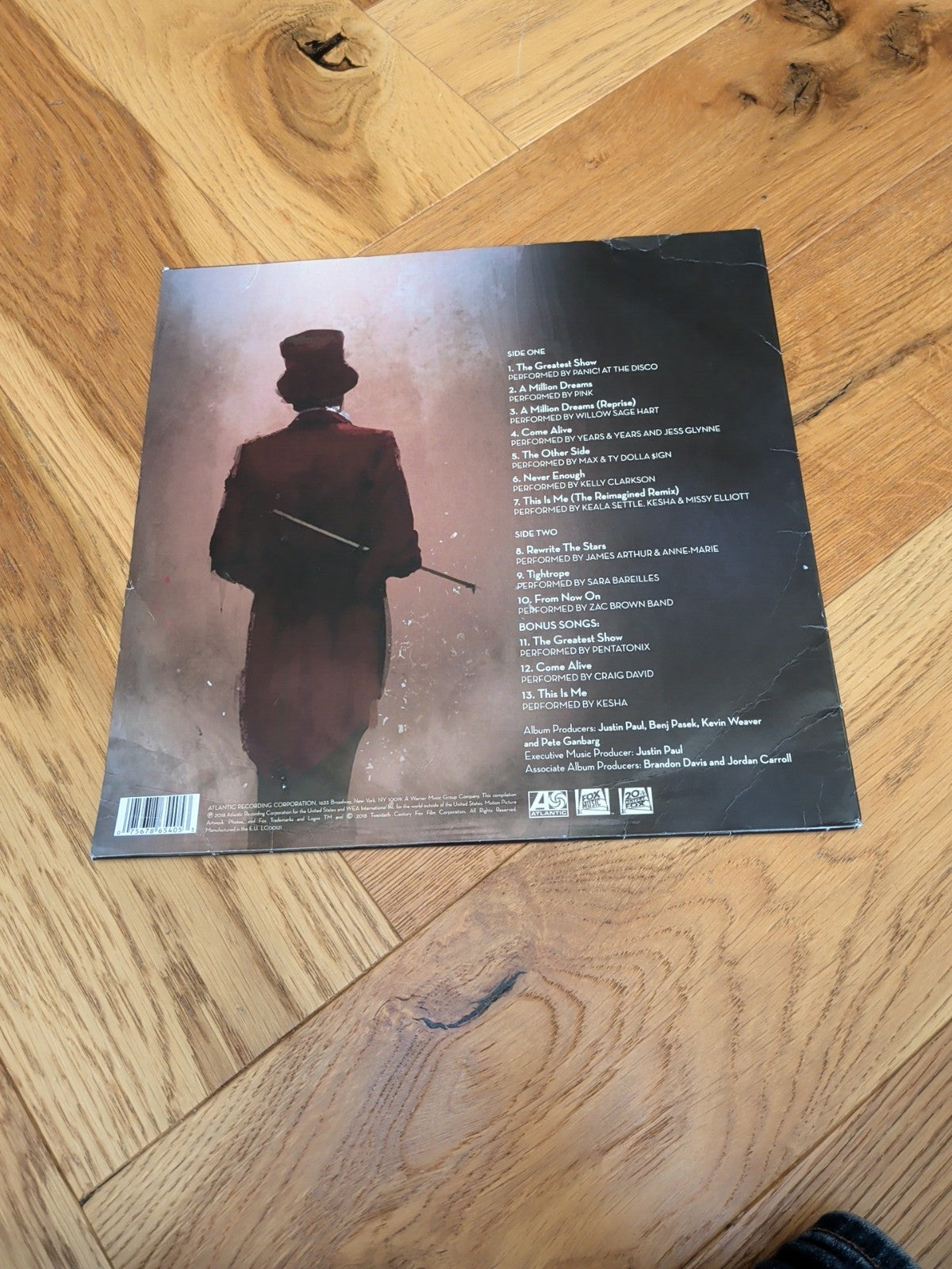Greatest ShowmannReimagined by Various Artists Record 2019 Vinyl LP Record