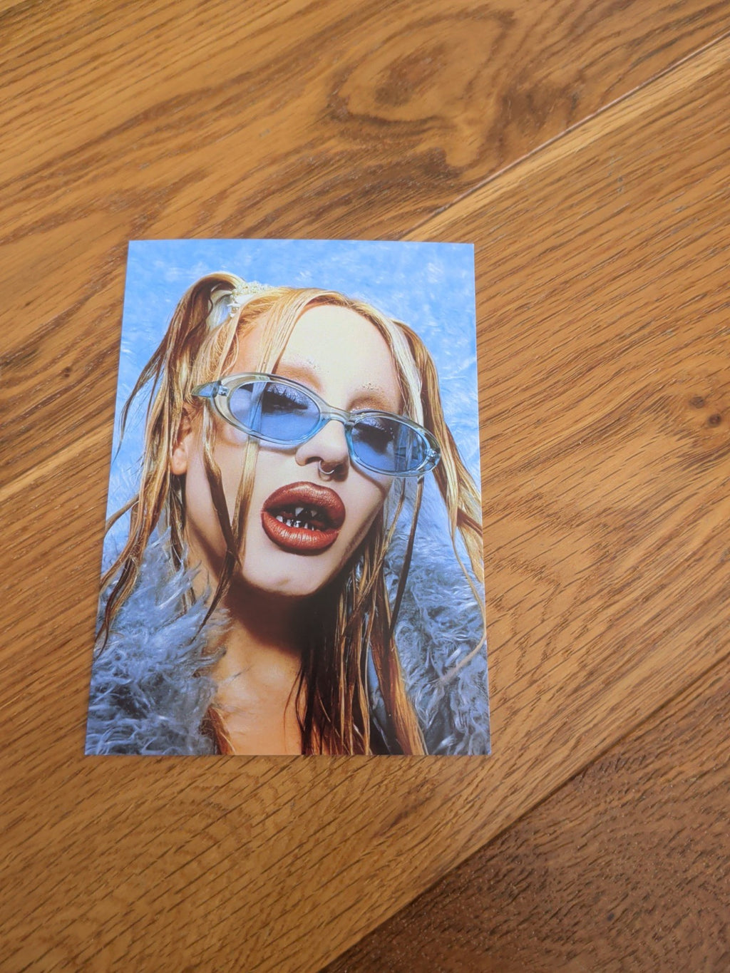 Du Blonde SNIFF MORE GRITTY LP Album Coloured Baby Blue Vinyl