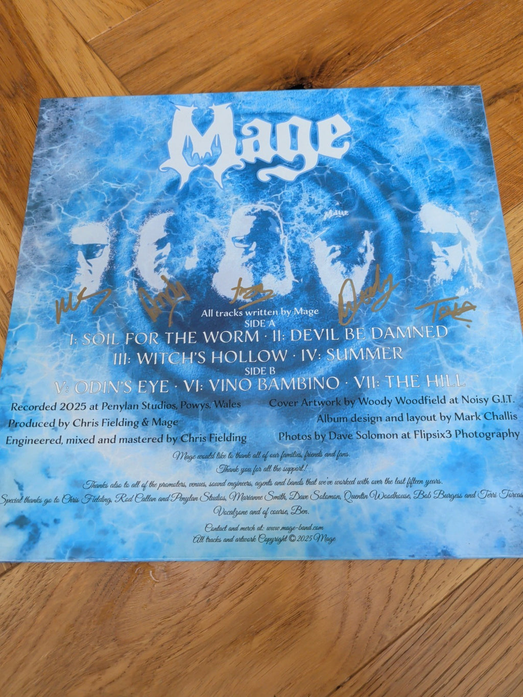 Mage  Hymns For The Afterlife LP  Signed Coloured Vinyl - See Description