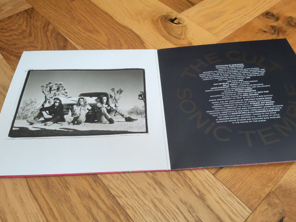Sonic Temple by The Cult Record Vinyl LP X 2 Album