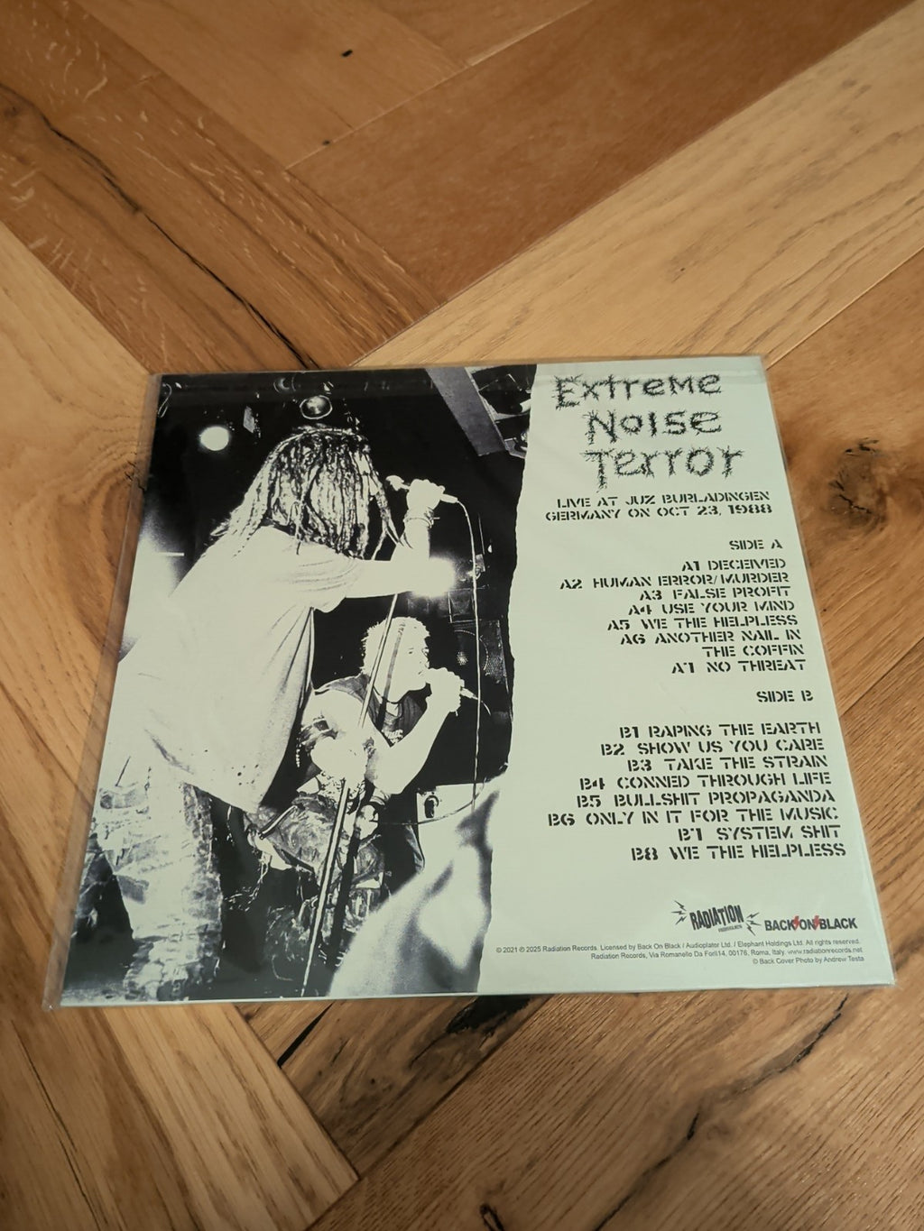 Extreme Noise Terror  Burladingen 1988 VINYL 12" Album 2026