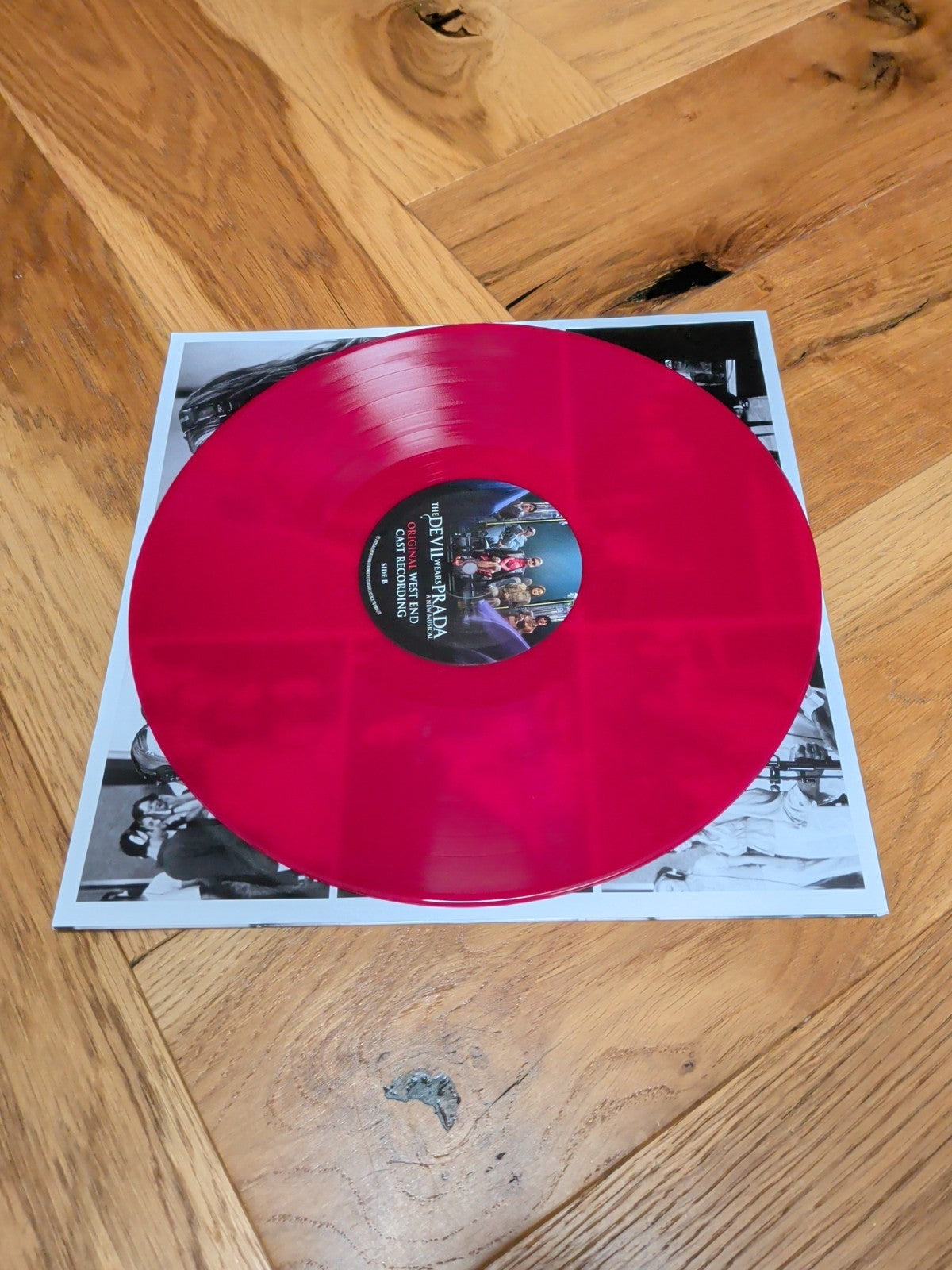 The Devil Wears Prada A New Musical  Elton John Red Coloured Vinyl LP
