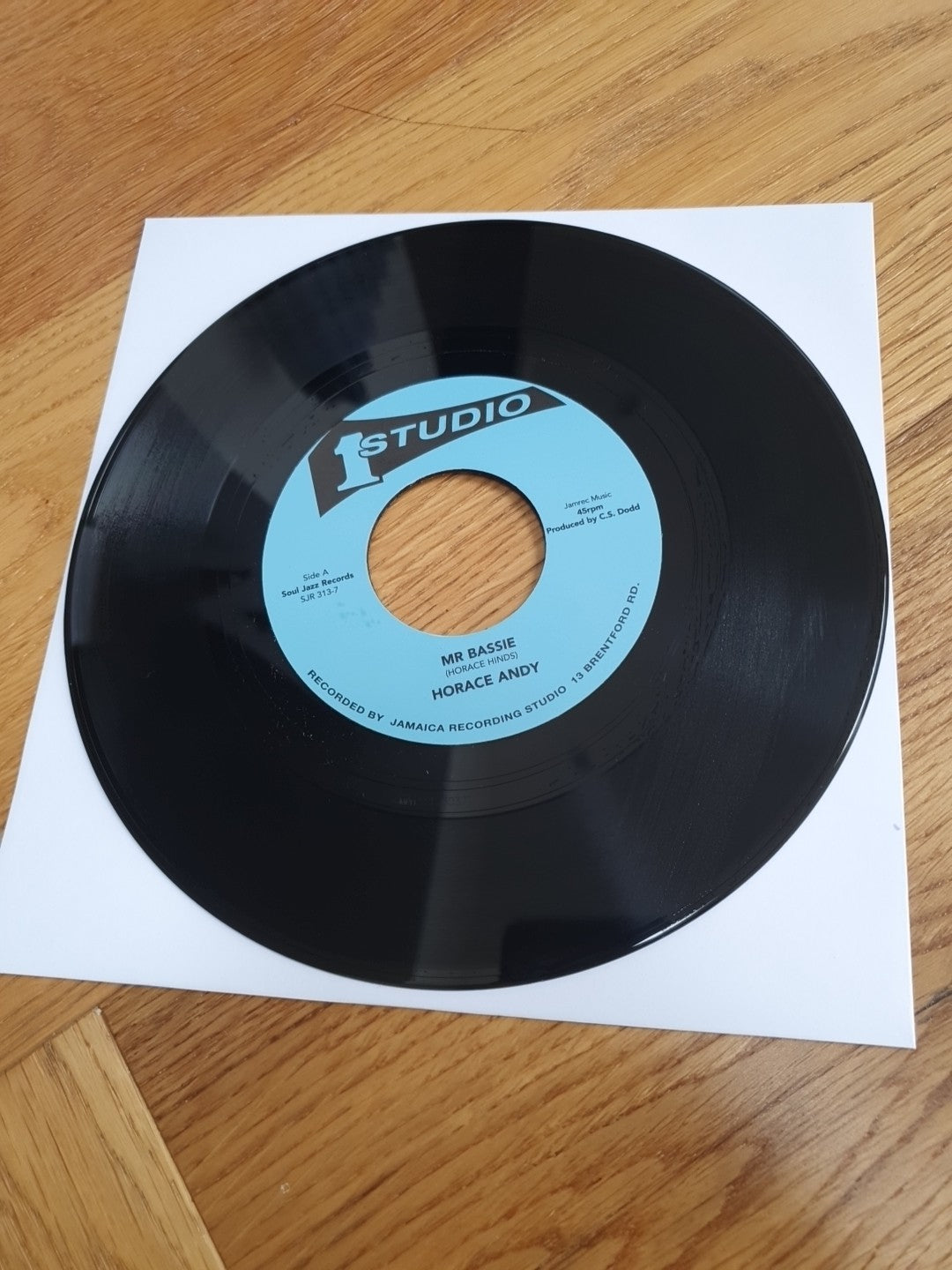Mr. Bassie/Napoleon Solo by Horace Andy/Jackie Mittoo (Record, 2015) Vinyl 7"
