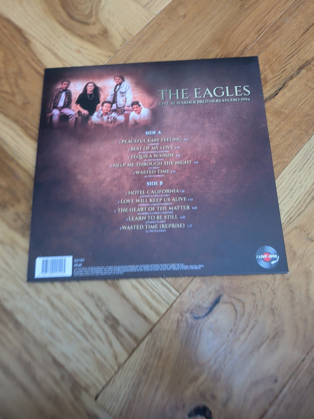 The Eagles The Eagles - Live At Warner Brothers Studio 1994 12” Record Vinyl
