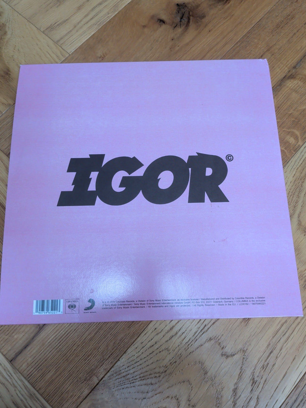 Tyler  The Creator IGOR Vinyl LP