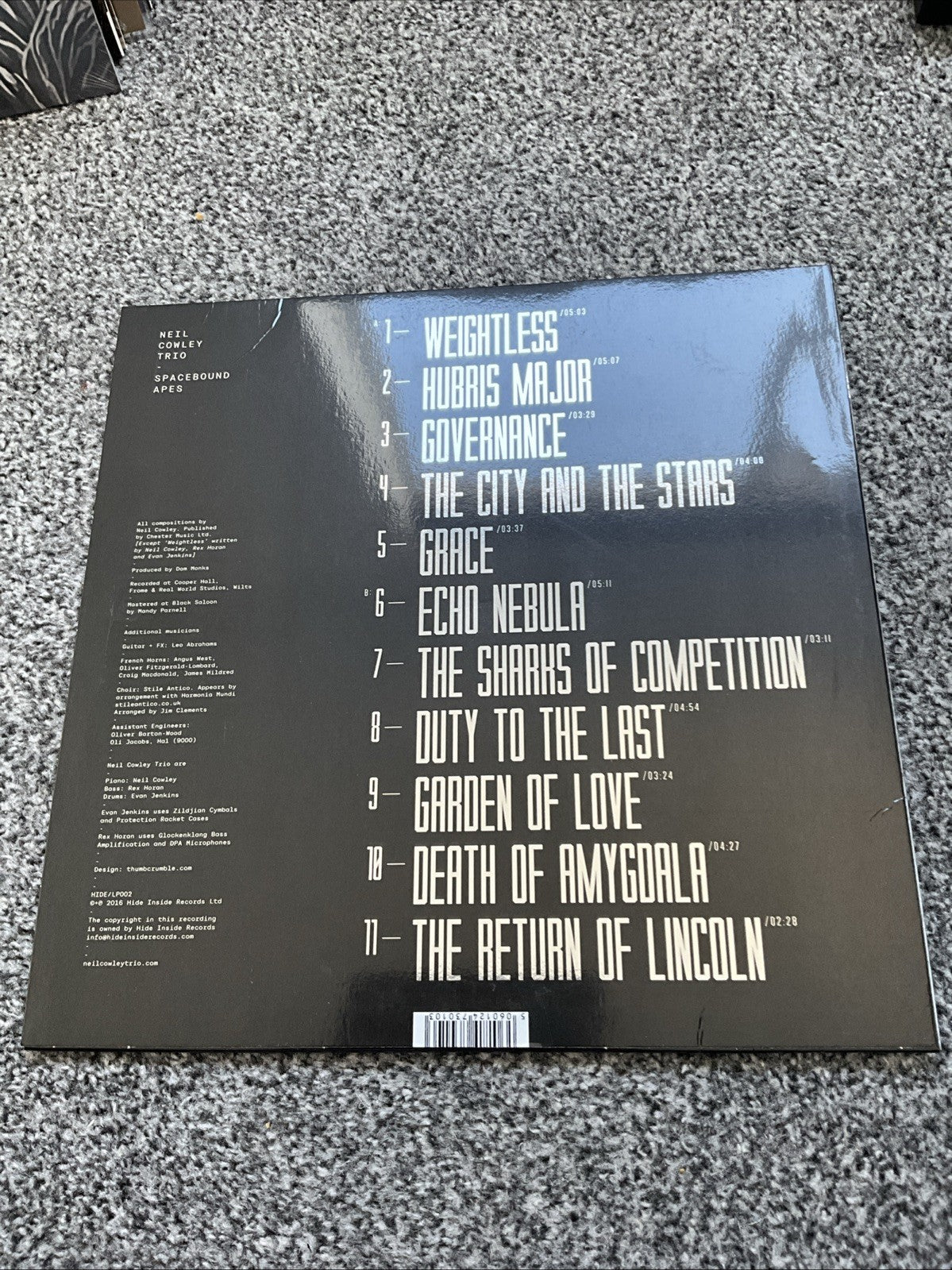 Spacebound Apes by Neil Cowley Trio (Record, 2016)