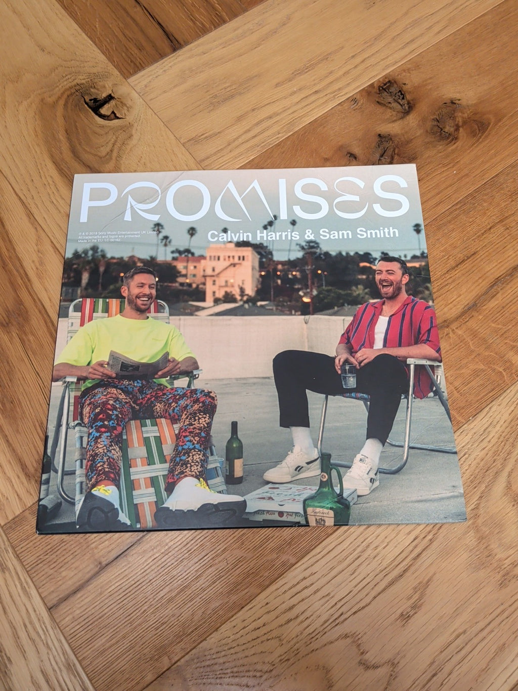 Calvin Harris & Sam Smith Promises Vinyl EP Picture Disc Single 45rpm 12"