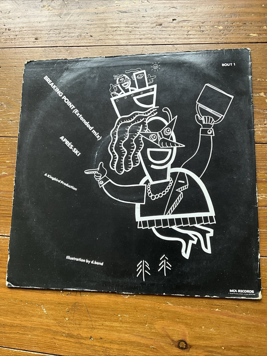 Bourgue Bourgie/Breaking Point/1984 MCA Records Vinyl 12" Single